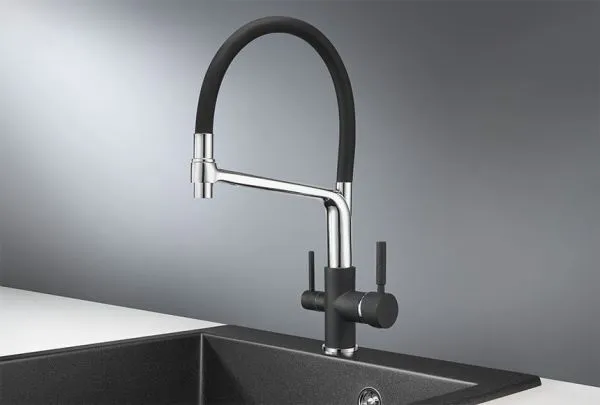 0083, ЧЁРНЫЙ, СМЕСИТЕЛЬ КУХОННЫЙ 0083, ЧЁРНЫЙ, СМЕСИТЕЛЬ КУХОННЫЙ