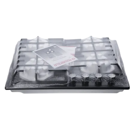 Газовая варочная панель MAUNFELD EGHE.64.3STS-EB/G Черный