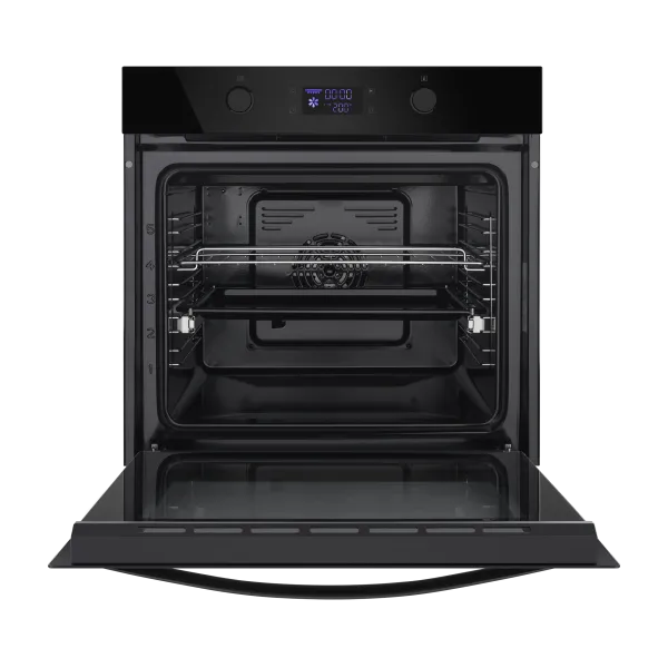 Шкаф духовой электрический MAUNFELD AEOH.749 Черный/черная фурнитура