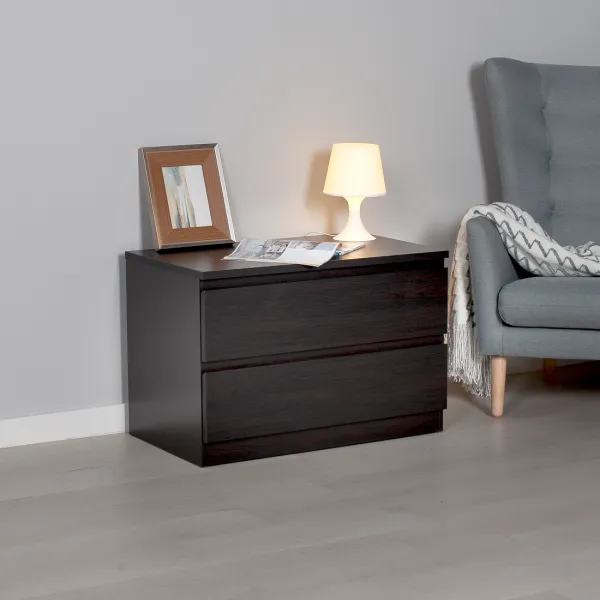 2.05.02.020.5 МАЛЬТА комод 2 ящика 80х54 Дуб Венге RU 2.05.02.020.5 МАЛЬТА комод 2 ящика 80х54 Дуб Венге RU