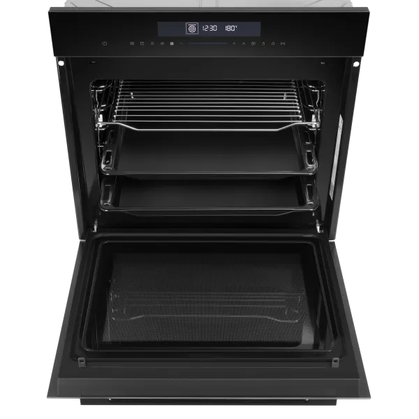 Шкаф духовой электрический с СВЧ MAUNFELD MEOR7217SM Цвет: черный