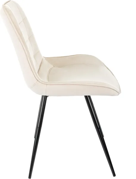 Стул для дома Бюрократ CH-K2_4 комплект 4шт бежевый Holland 06 металл черный на ножках (CH-K2_1/HL07_4)