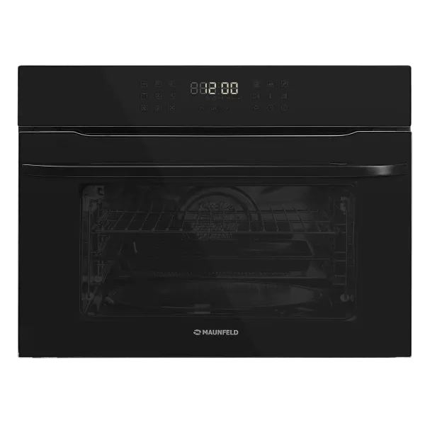 Компактный духовой шкаф с функцией СВЧ MAUNFELD XCMO4414G Черный