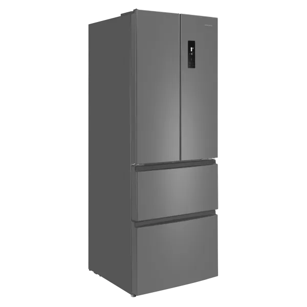 Холодильник-морозильник MAUNFELD MFF180NFE01 Нержавеющая сталь