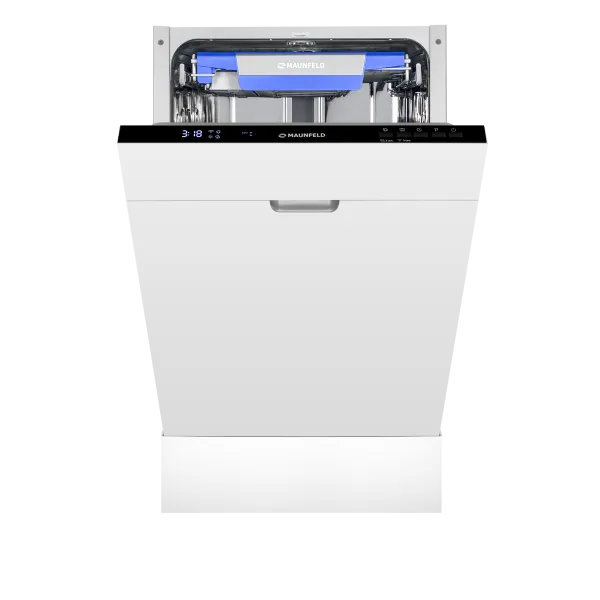 Посудомоечная машина с авто-открыванием MAUNFELD MLP45230 Light Beam Wi-Fi Нержавеющая сталь Посудомоечная машина с авто-открыванием MAUNFELD MLP45230 Light Beam Wi-Fi Нержавеющая сталь