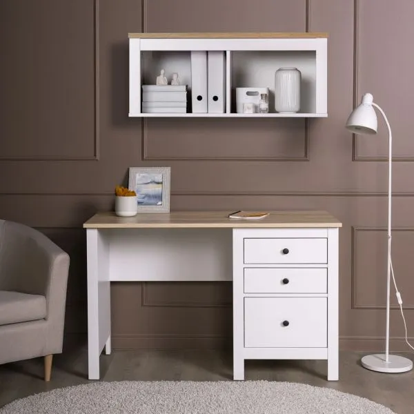 2.08.06.160.14 САГА стол письменный 120х56 белый/ясень 2.08.06.160.14 САГА стол письменный 120х56 белый/ясень