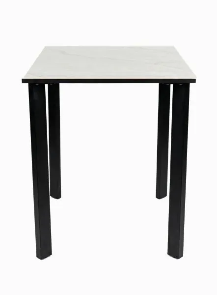 Стол DikLine SKT90 Керамика YB8020125BG ONYX/подстолье черное/опоры черные