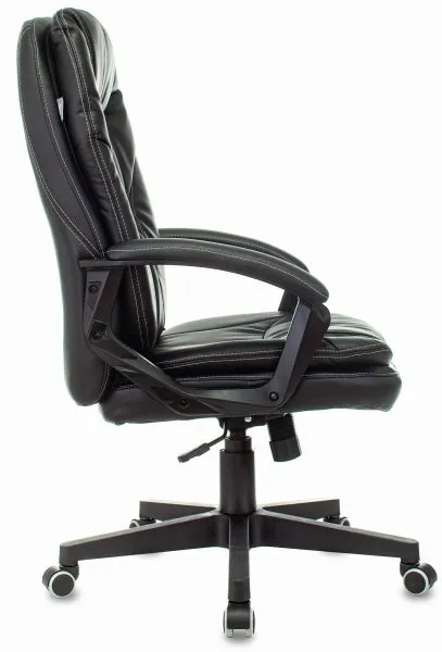 Кресло руководителя Бюрократ CH-868N черный экокожа крестов. пластик Кресло руководителя Бюрократ CH-868N черный экокожа крестов. пластик