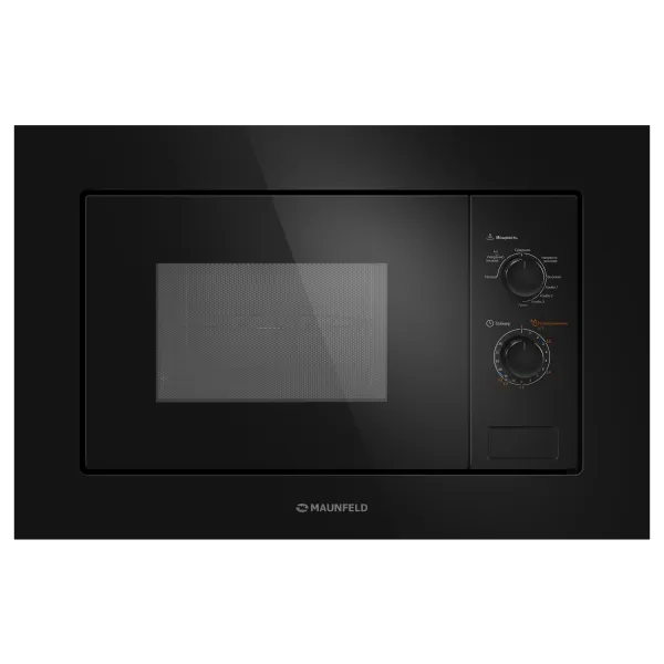 Микроволновая печь встраиваемая MAUNFELD MBMO820MGB203 Черный Микроволновая печь встраиваемая MAUNFELD MBMO820MGB203 Черный