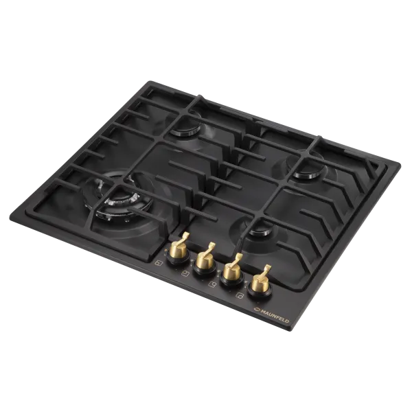Газовая варочная панель MAUNFELD MGHE.64.74 Черный Газовая варочная панель MAUNFELD MGHE.64.74 Черный