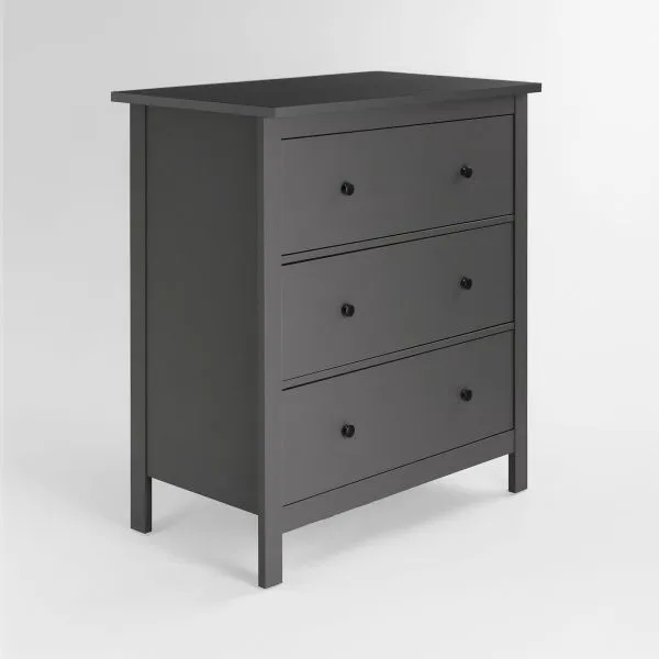 2.08.02.020.4 САГА комод 3 ящика серый 2.08.02.020.4 САГА комод 3 ящика серый