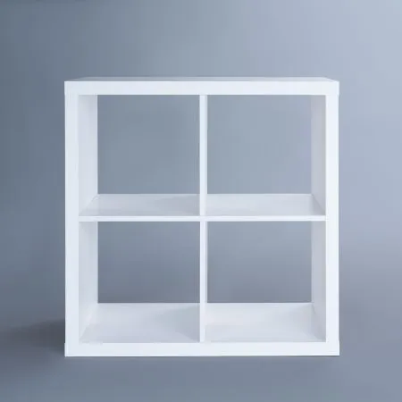 S00029 Фора 4 стеллаж 76х76х38, белый