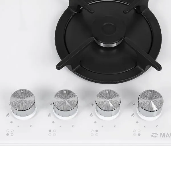 Газовая варочная панель MAUNFELD EGHG.64.1C Белый Газовая варочная панель MAUNFELD EGHG.64.1C Белый