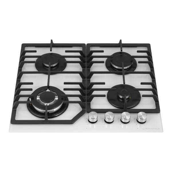 Газовая варочная панель MAUNFELD EGHG.64.43C1 Белый Газовая варочная панель MAUNFELD EGHG.64.43C1 Белый