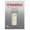 Холодильник-морозильник MAUNFELD MFF187NF Бежевый