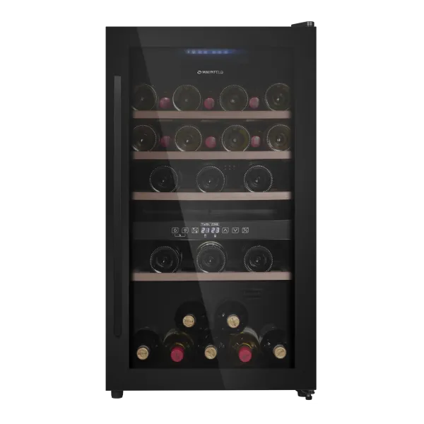 Винный шкаф MAUNFELD MFWC-124D49 Черный Винный шкаф MAUNFELD MFWC-124D49 Черный