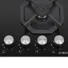Газовая варочная панель MAUNFELD EGHG.64.23C Черный