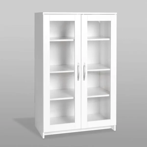 2.02.03.390.1 СИРИУС тумба 2 двери со стеклом 78х123 белая RU 2.02.03.390.1 СИРИУС тумба 2 двери со стеклом 78х123 белая RU