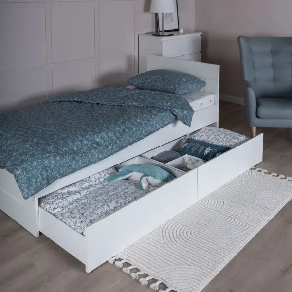 S00982 Варма Сэнгбокс комплект 2-ух выкатных ящиков, 100х61х26,5, белый