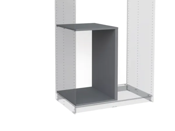 2.06.15.270.4 МАКС секция разделительная 75-100х58 серая 2.06.15.270.4 МАКС секция разделительная 75-100х58 серая