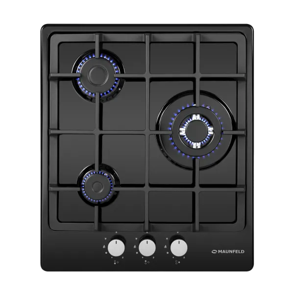 Газовая варочная панель MAUNFELD EGHE.43.33C Черный Газовая варочная панель MAUNFELD EGHE.43.33C Черный