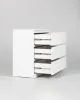 S00203 Варма 3 комод 80х77х40, белый