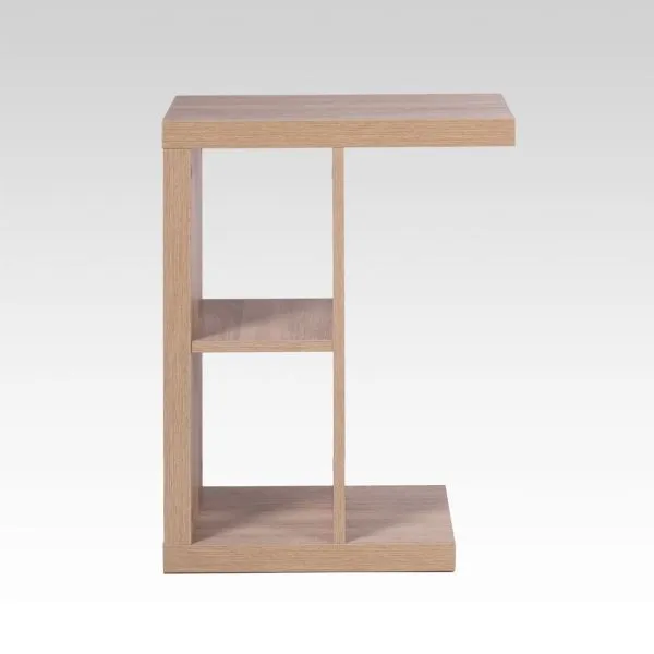 S00845 Энкель Т приставной стол 47х60х30, дуб беленый