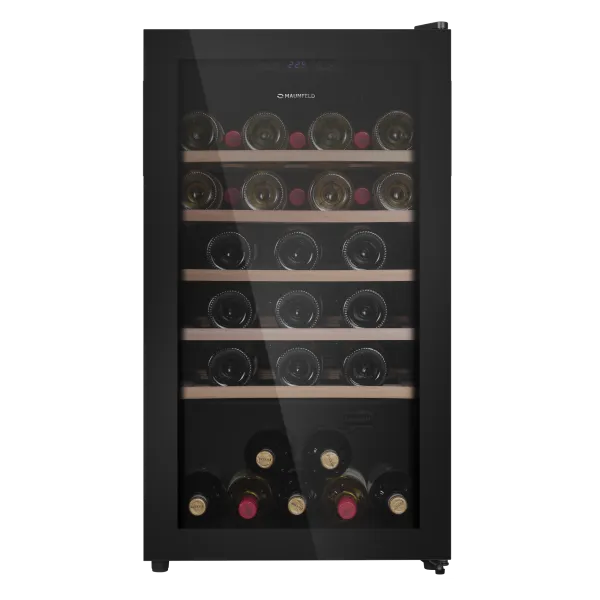 Винный шкаф MAUNFELD MFWC-124S56 Черный Винный шкаф MAUNFELD MFWC-124S56 Черный