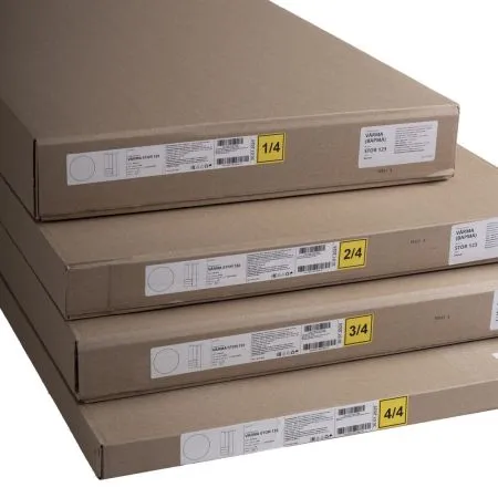 S01200 Варма Стор 123 шкаф распашной 222х123х57, белый