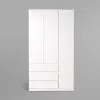 S01200 Варма Стор 123 шкаф распашной 222х123х57, белый