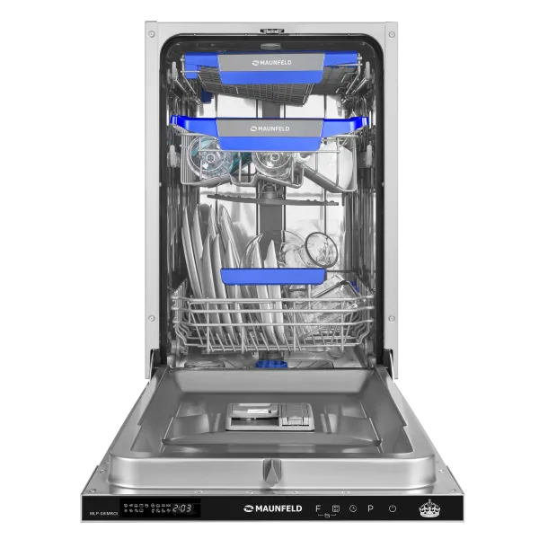 Посудомоечная машина c инвертором и авто-открыванием MAUNFELD MLP-08IMROI Нержавеющая сталь Посудомоечная машина c инвертором и авто-открыванием MAUNFELD MLP-08IMROI Нержавеющая сталь