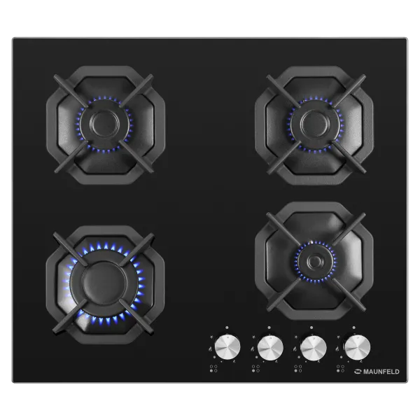 Газовая варочная панель MAUNFELD EGHG.64.2C Черный Газовая варочная панель MAUNFELD EGHG.64.2C Черный