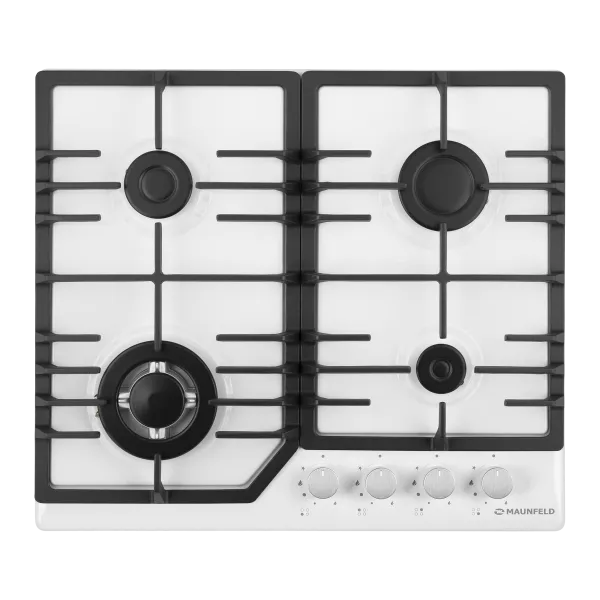 Газовая варочная панель MAUNFELD EGHE.64.43C Белый Газовая варочная панель MAUNFELD EGHE.64.43C Белый