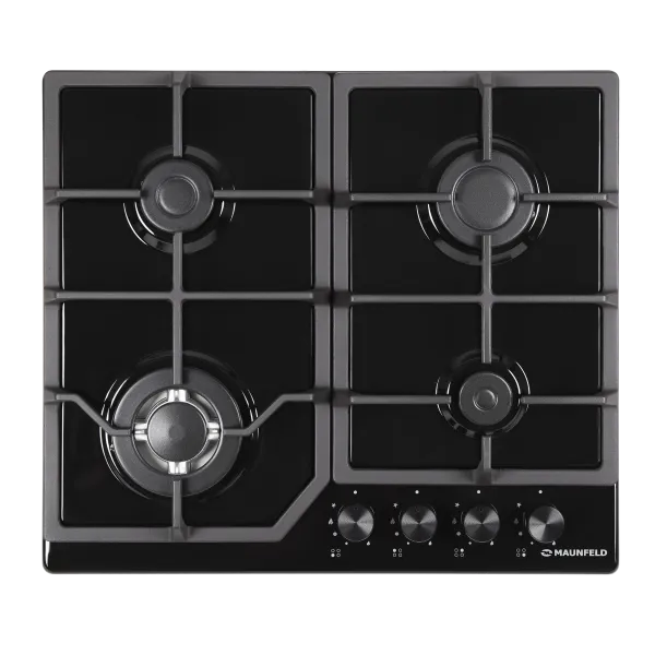 Газовая варочная панель MAUNFELD EGHE.64.43C Черный Газовая варочная панель MAUNFELD EGHE.64.43C Черный