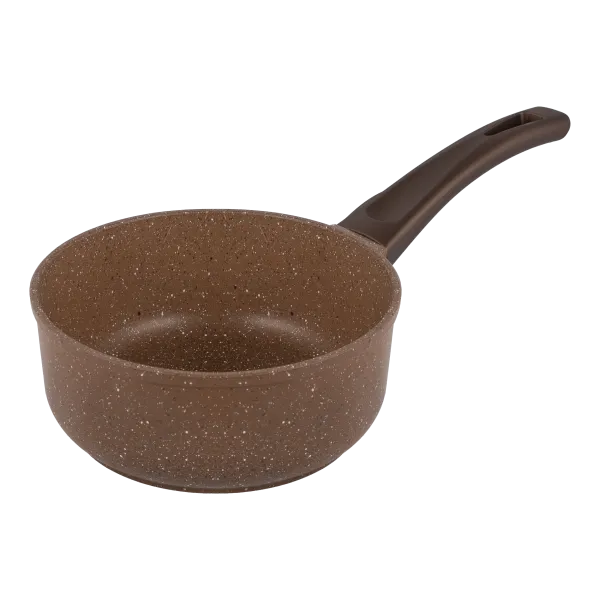 Ковш MAUNFELD CARMEL MF18CRM01SP из литого алюминия со стеклянной крышкой, 18 см, 1,6 л Коричневый Ковш MAUNFELD CARMEL MF18CRM01SP из литого алюминия со стеклянной крышкой, 18 см, 1,6 л Коричневый