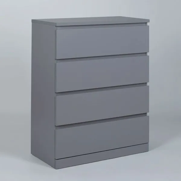 S01064 Варма 4 комод 80х100х40, серый