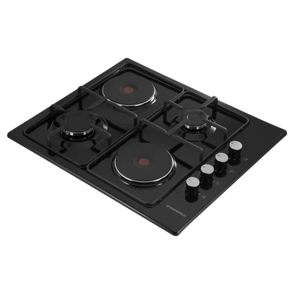 Комбинированная варочная панель MAUNFELD EEHE.64.5EB\KG Черный Комбинированная варочная панель MAUNFELD EEHE.64.5EB\KG Черный