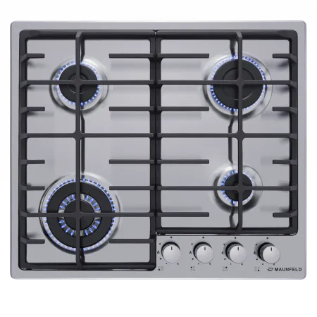 Газовая варочная панель MAUNFELD EGHS.64.63CS/G Нержавеющая сталь