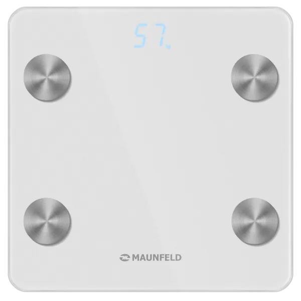 Умные весы MAUNFELD MBS-183B Белый Умные весы MAUNFELD MBS-183B Белый