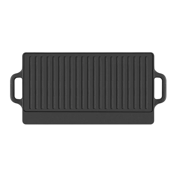 Гриль-планча двухсторонний MAUNFELD MGT5023CD, 50,2х23,5 см Графитовый