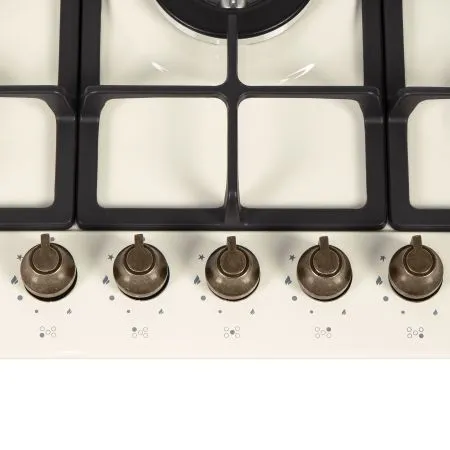 Газовая варочная панель MAUNFELD EGHE.75.33CBG2.R\G Бежевый Газовая варочная панель MAUNFELD EGHE.75.33CBG2.R\G Бежевый