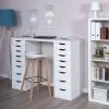 S00487 Ингар 2/88 стол письменный 140x106x55, белый