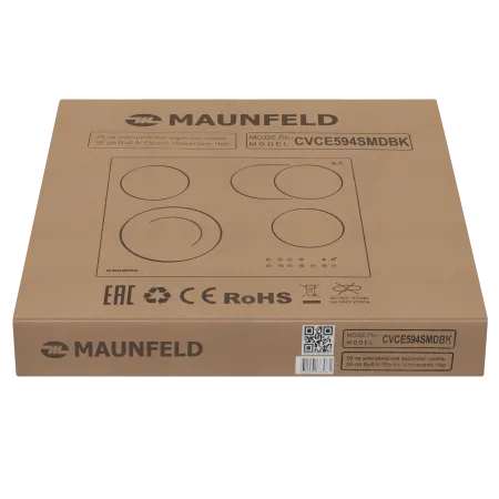 Электрическая варочная панель MAUNFELD CVCE594SMDBK Черный