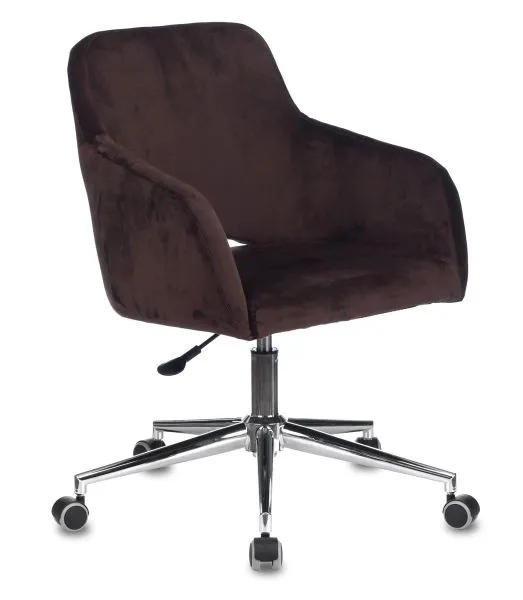 Кресло Бюрократ CH-380SL мокко Italia 6 крестов. металл хром Кресло Бюрократ CH-380SL мокко Italia 6 крестов. металл хром