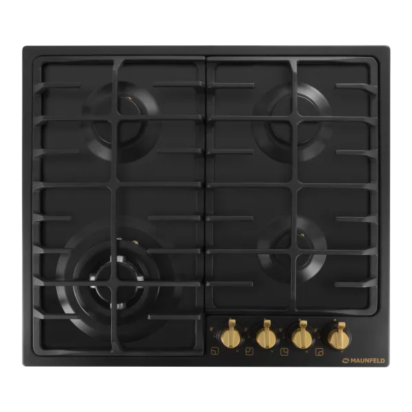 Газовая варочная панель MAUNFELD MGHE.64.74 Черный Газовая варочная панель MAUNFELD MGHE.64.74 Черный