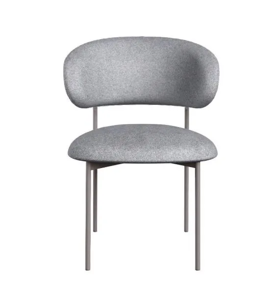 Стул DikLine 201 NS10 GREY, ножки капучино