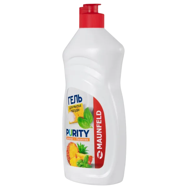 Гель для мытья посуды Maunfeld Purity Ананас и базилик 450г MDL450PF Гель для мытья посуды Maunfeld Purity Ананас и базилик 450г MDL450PF