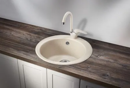 4801, ПИРИТ, кухонная мойка, кварц