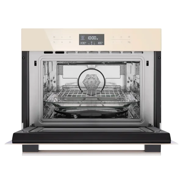 Компактный духовой шкаф с функцией СВЧ MAUNFELD MCMO.44.9GBG Бежевый Компактный духовой шкаф с функцией СВЧ MAUNFELD MCMO.44.9GBG Бежевый