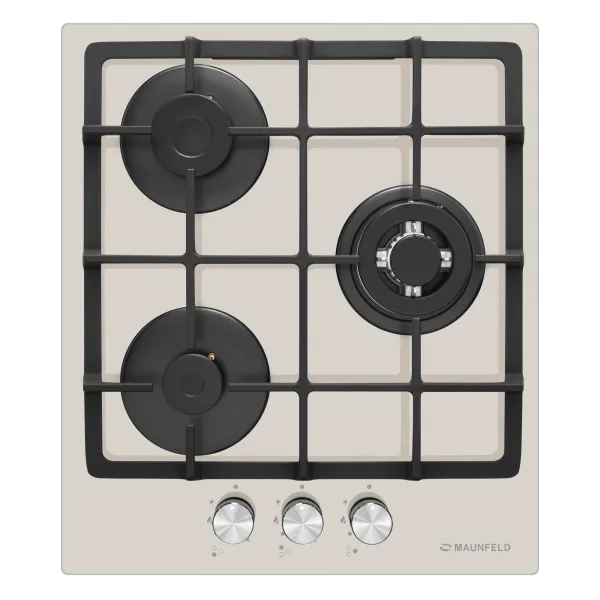 Газовая варочная панель MAUNFELD EGHG.43.33C Бежевый Газовая варочная панель MAUNFELD EGHG.43.33C Бежевый